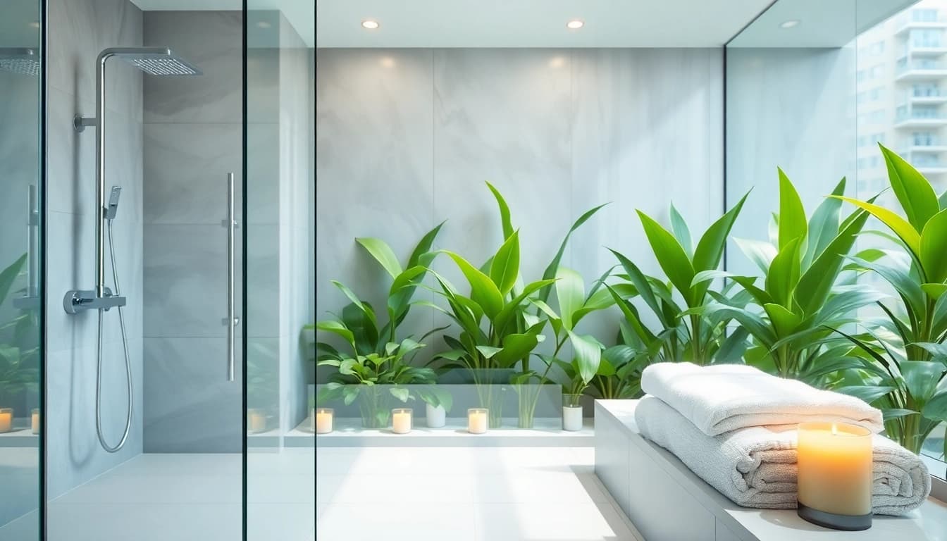 Transform your space with elegant showers that combine luxury and style in modern bathrooms.