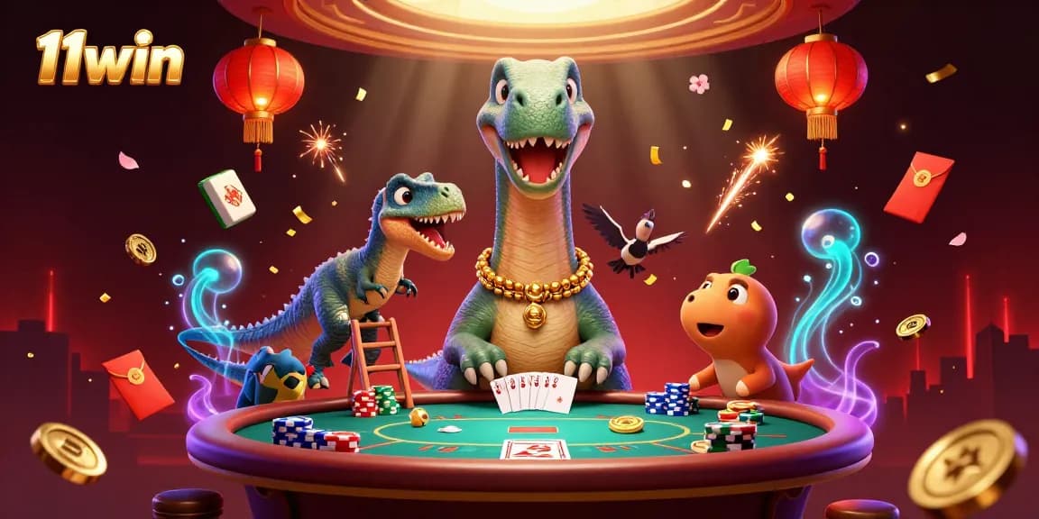 Experience thrilling gameplay at 11win with our vibrant casino scene showcasing poker action and exciting game elements.