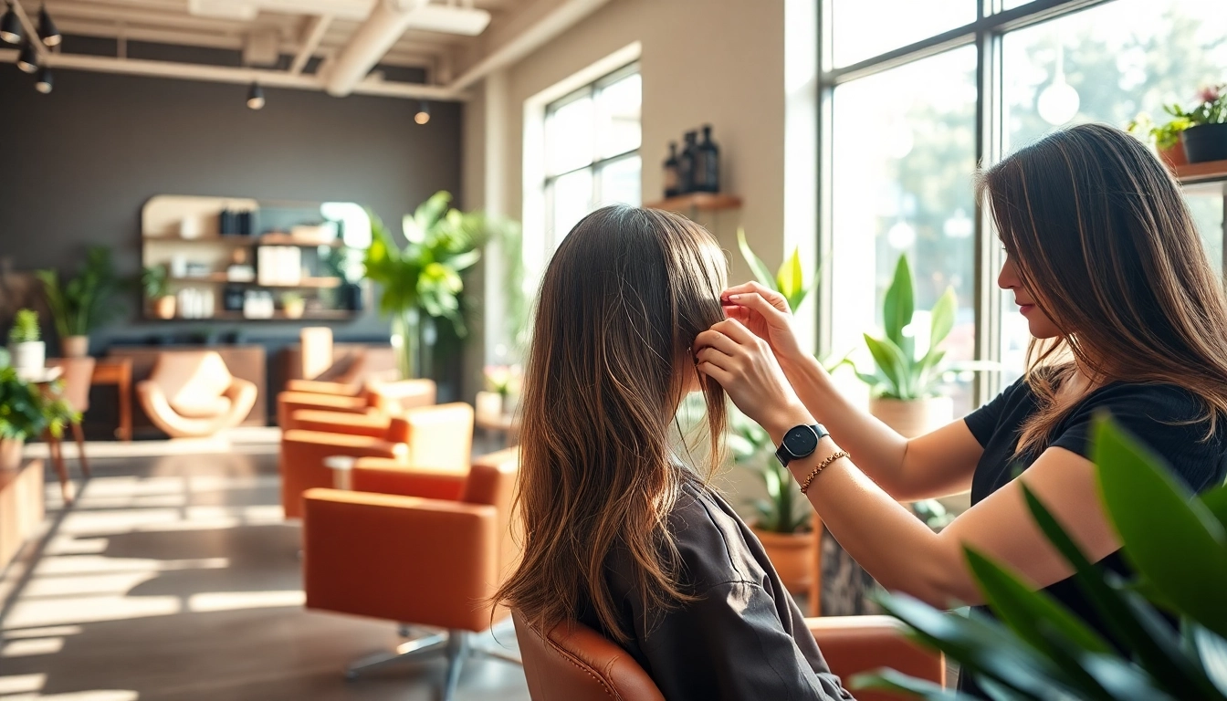 Experience beauty transformations at Aveda salon San Diego with professional stylists.