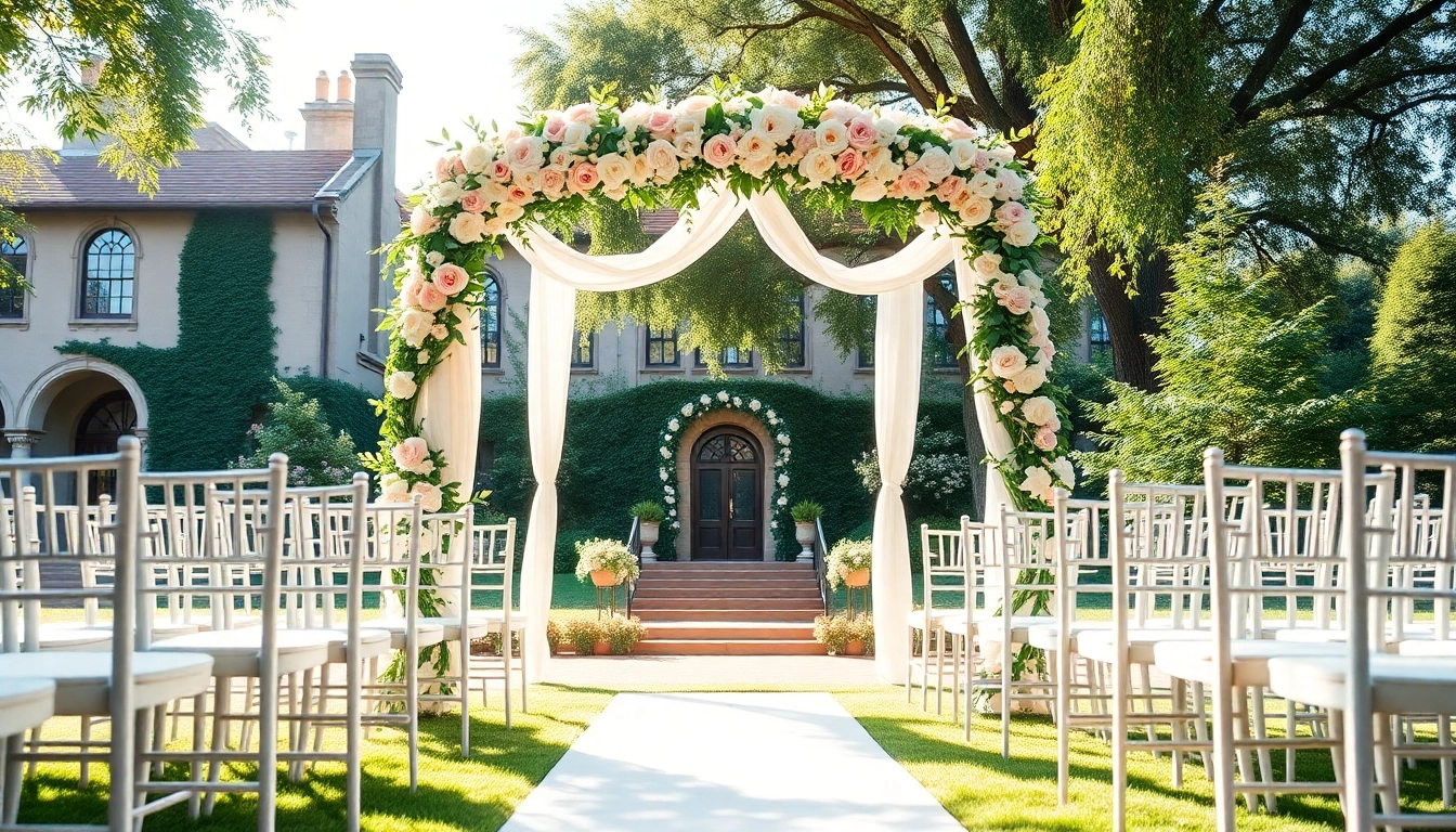Experience the charm of the Best Wedding Venue Jacksonville with a stunning outdoor ceremony setup.