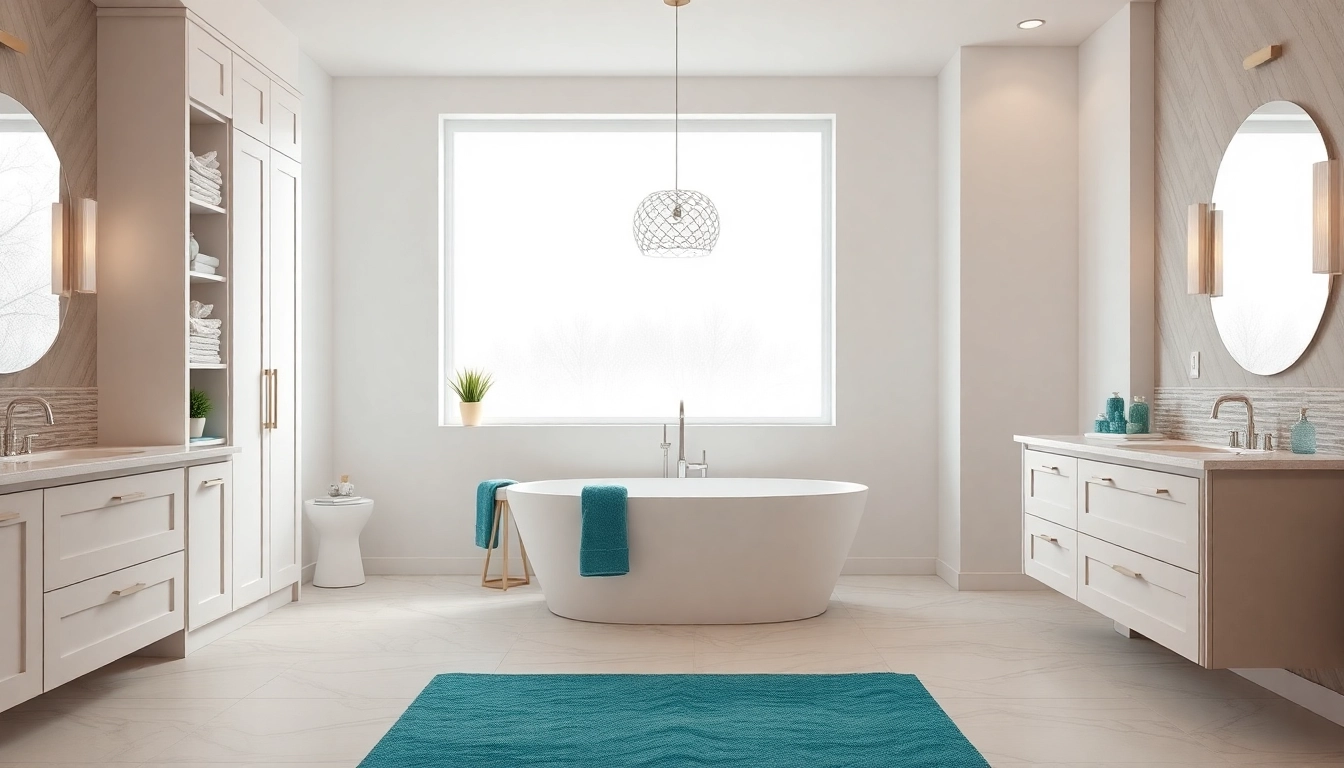 Transform your space with this elegant bathroom remodelling showcasing modern design and stylish fixtures.