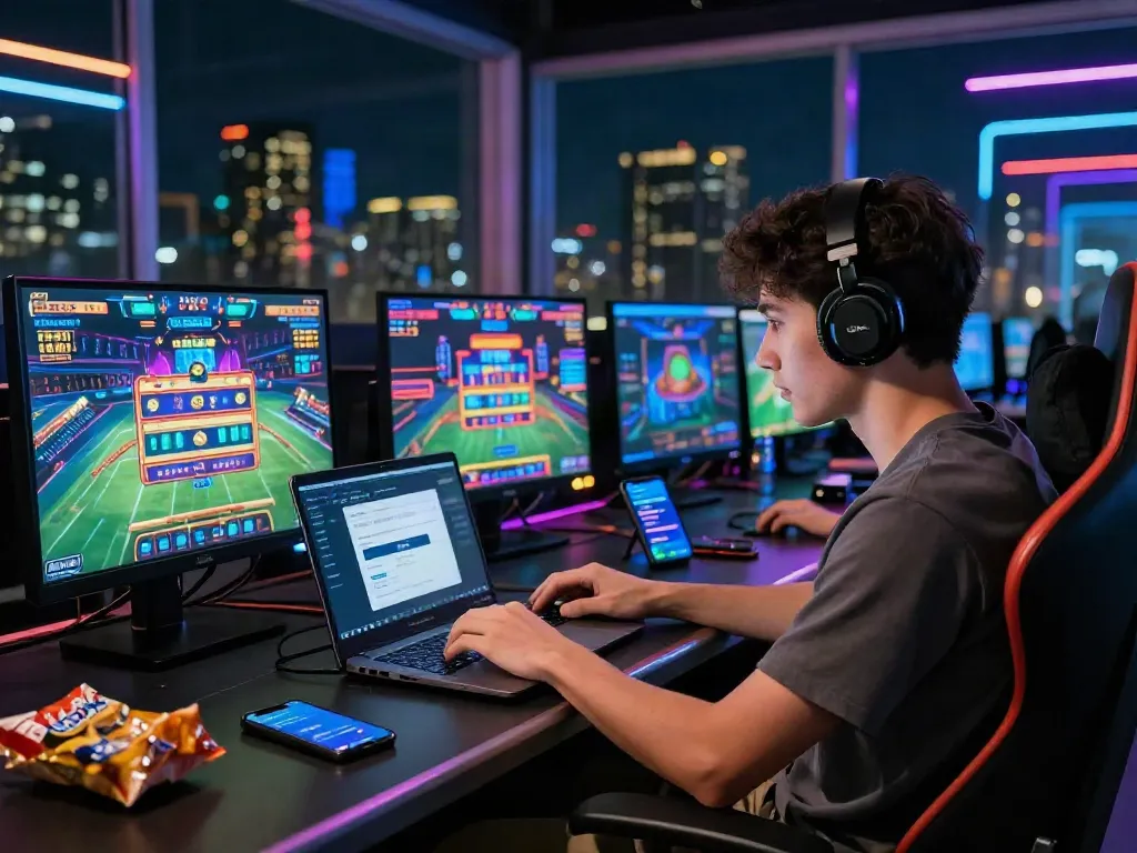 Engaged user logging into site m88 for online betting action in a modern gaming environment.
