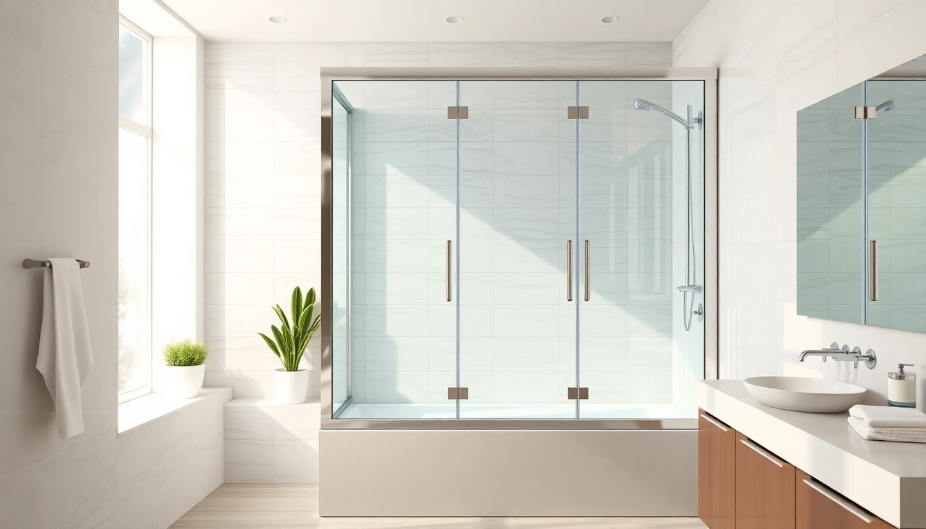 Moderne duschkabine 80x80 im stilvollen Badezimmer mit eleganten Glaselementen.