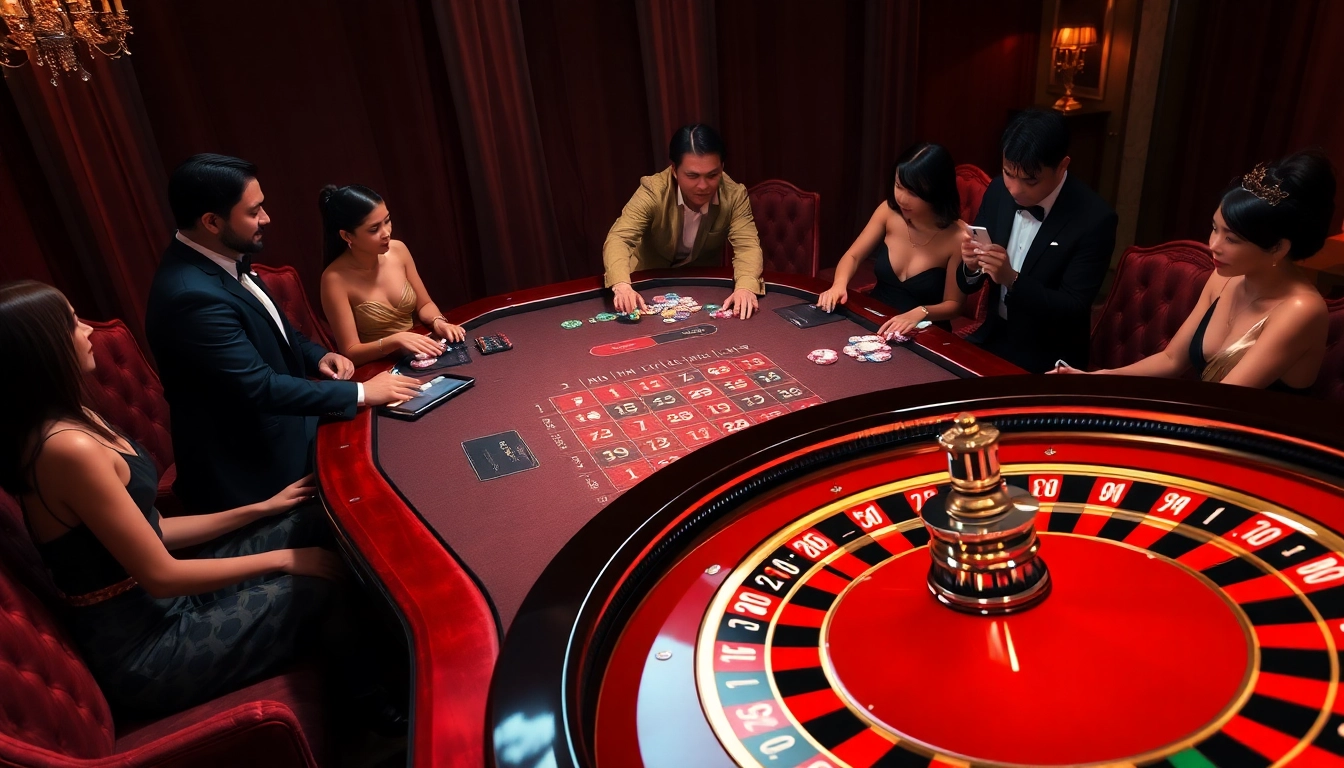 Experience the thrill of betting with the U888 link mới at a luxurious online casino table.
