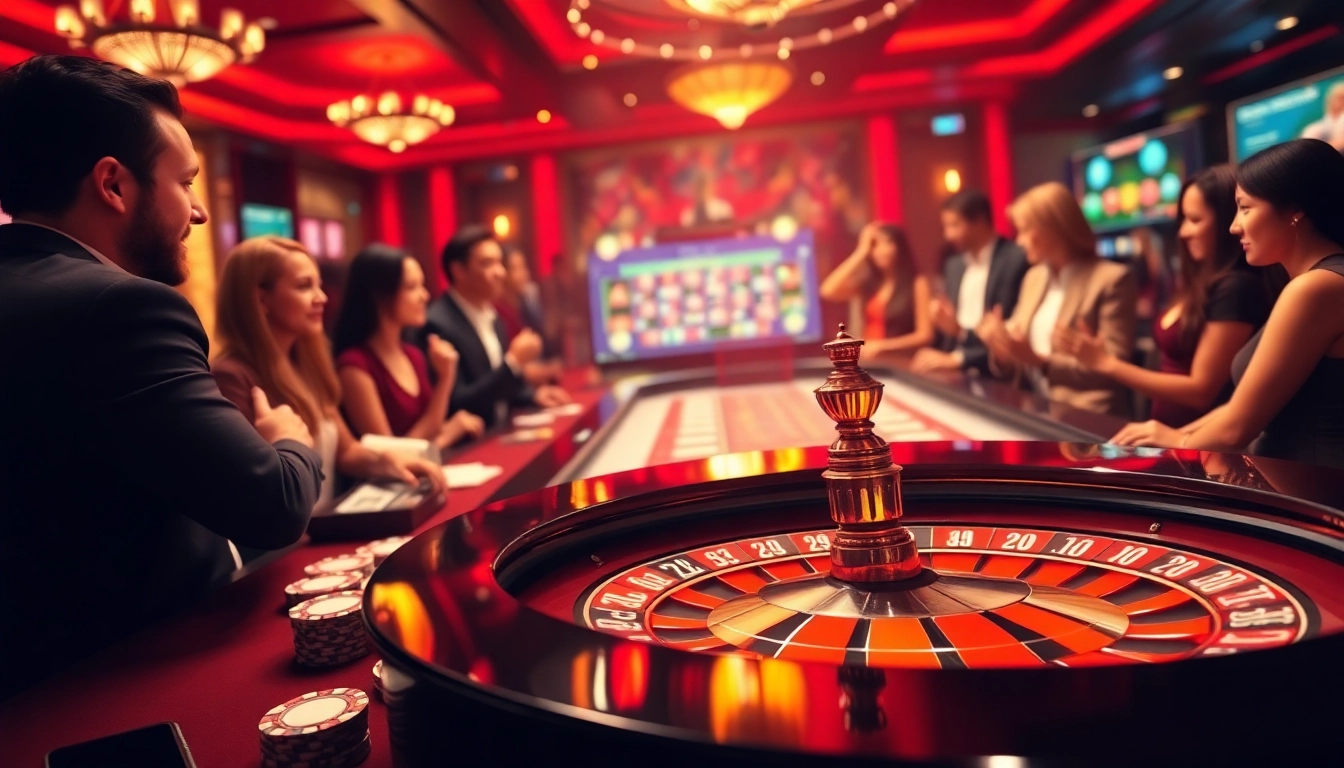 Experience the thrill of tg88 gaming at a luxurious casino table with vibrant cards and chips.