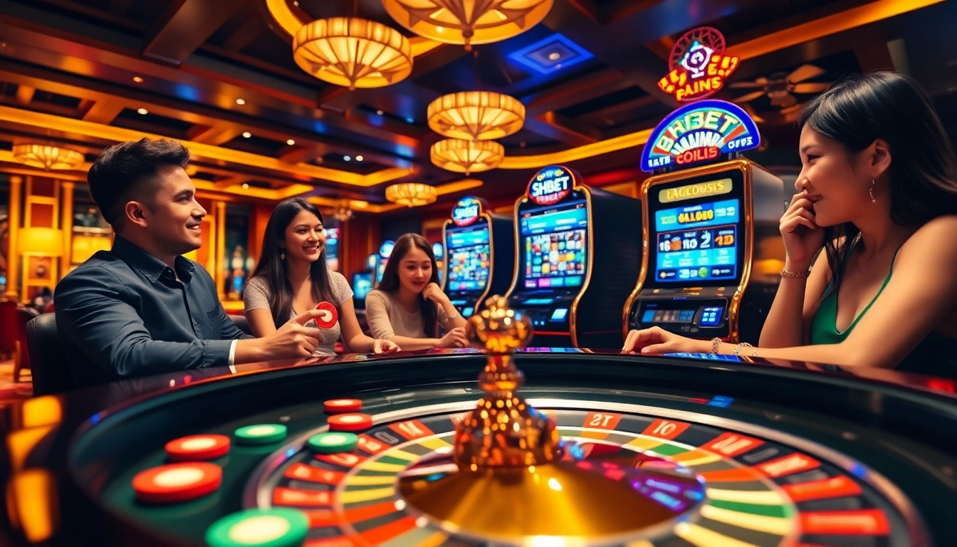 Experience online gaming excitement at SHBET with vibrant casino tables and action-packed gameplay.