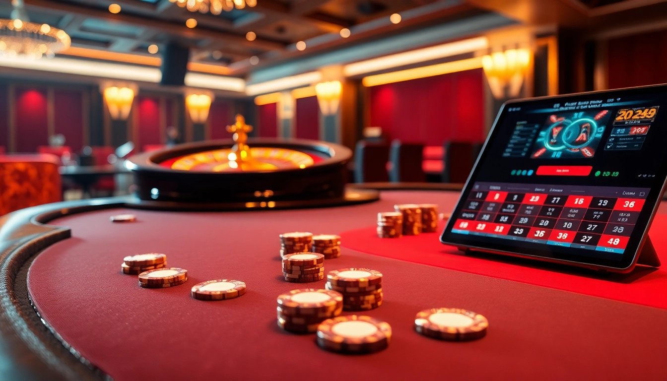 Gamblers enjoying a high-stakes game featuring KJC's luxurious casino atmosphere at https://kjc.uk.com/.