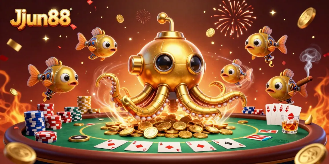 Winning big at JJun88 while enjoying a dynamic 3D casino adventure.